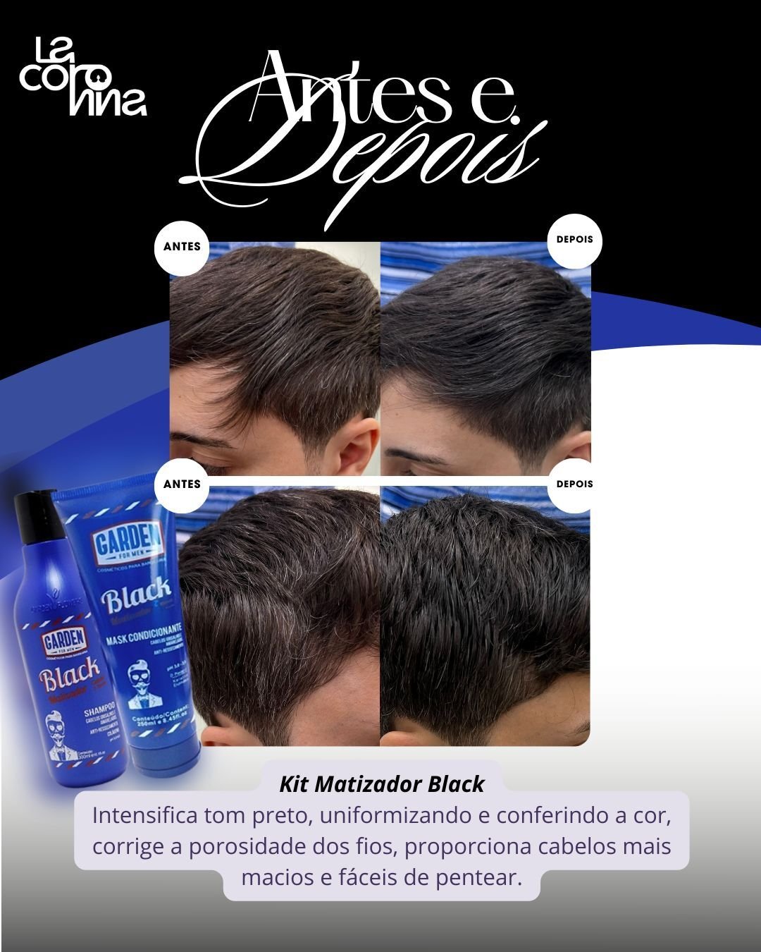 Kit Matizador Black - Garden for Men — imagem 2